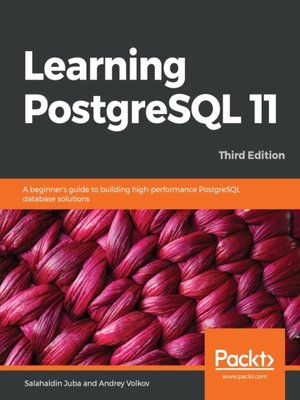 cover image of Learning PostgreSQL 11